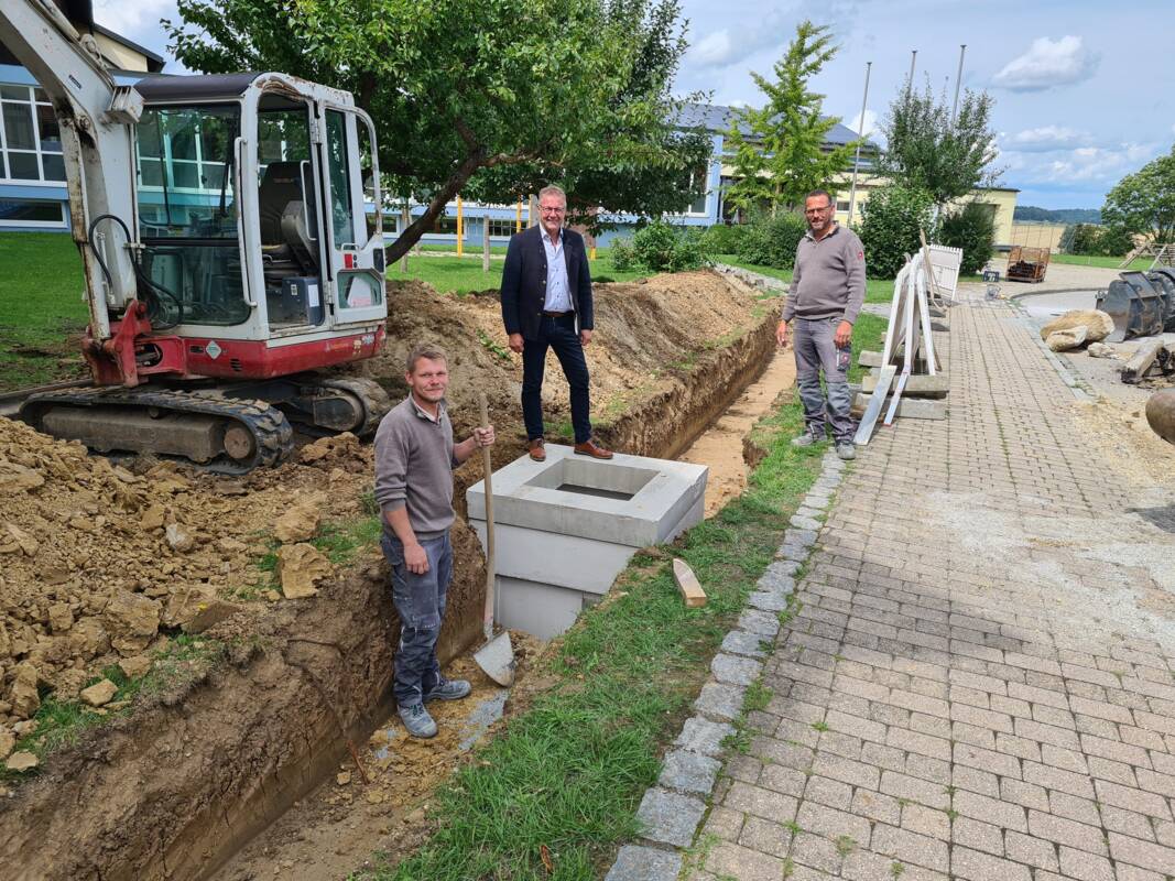 Erschließungsmaßnahmen für die Kindertagesstätte