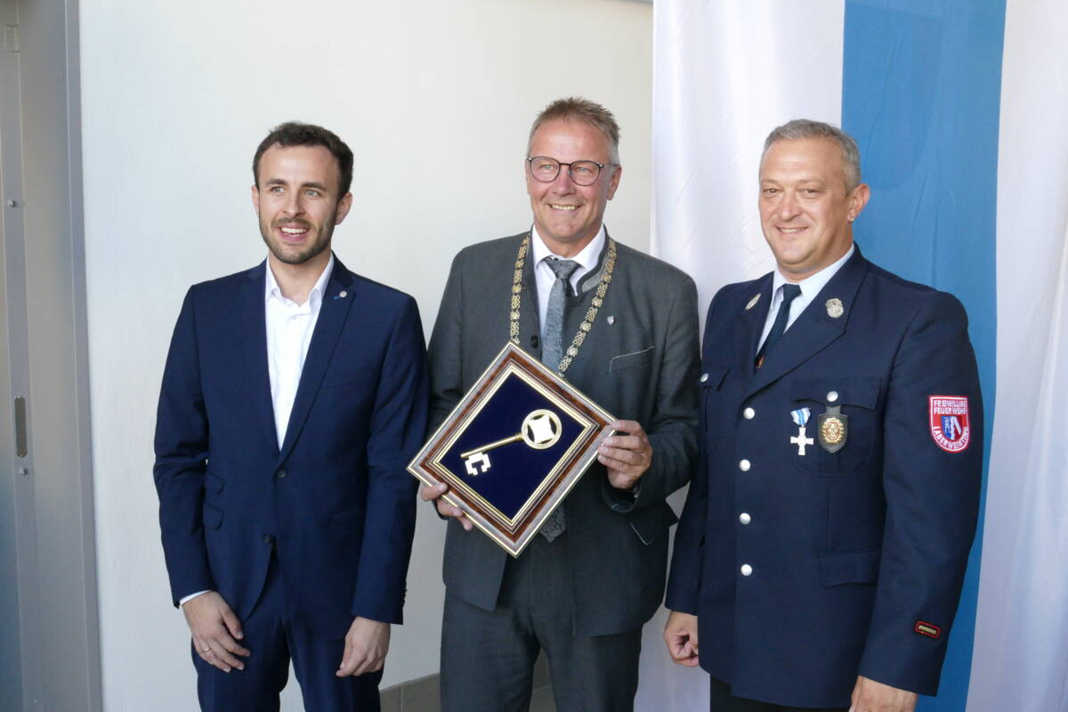 Schlüsselübergabe
