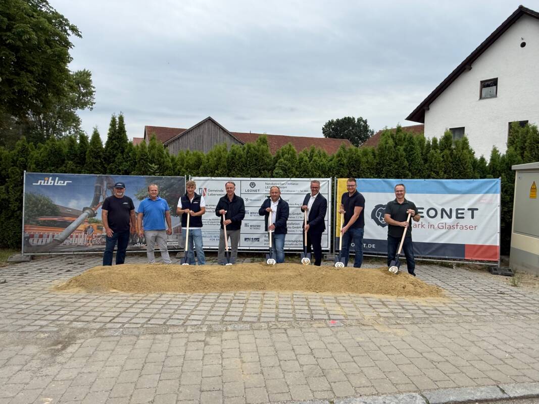 Spatenstich Breitband