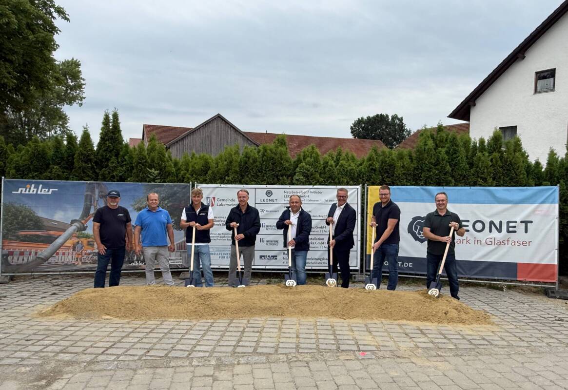 Spatenstich Breitband